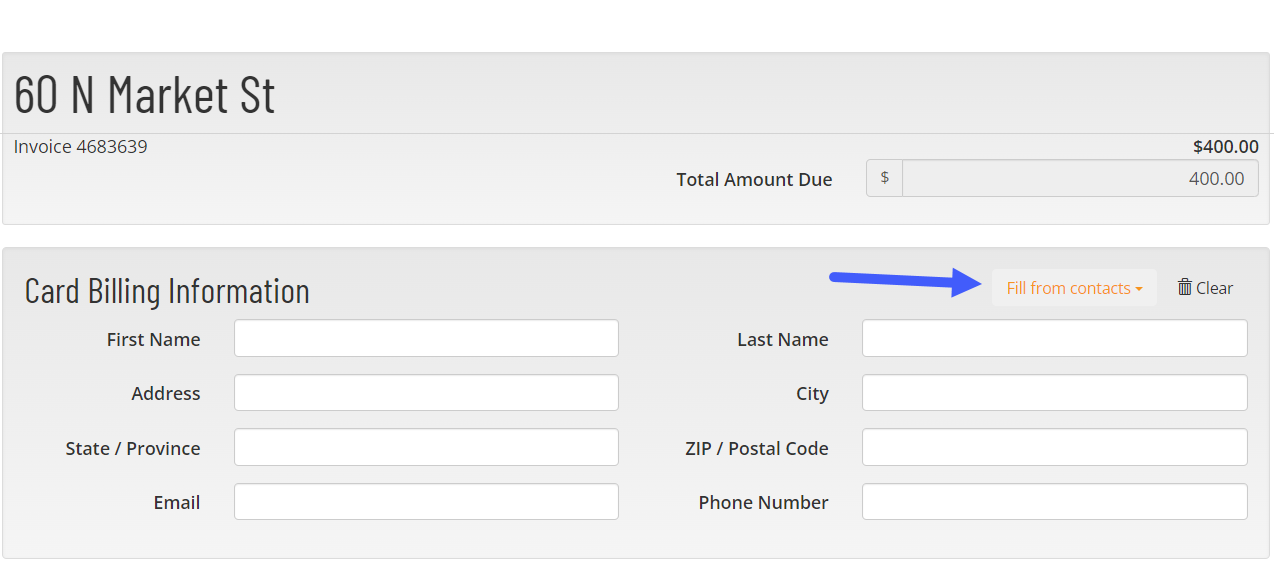 HomeGauge payment dashboard