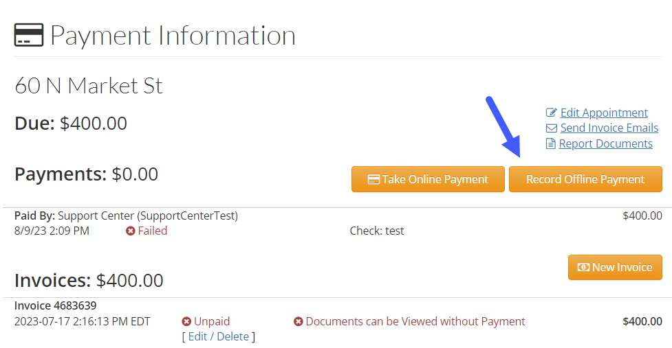 HomeGauge payment dashboard