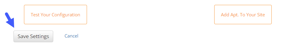 HomeGauge public appointments configuration