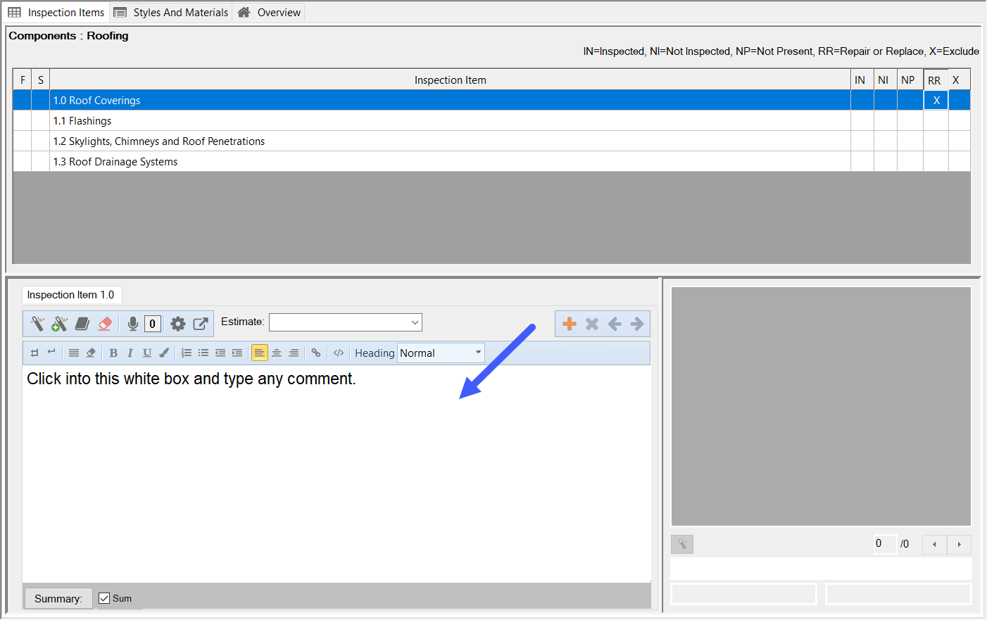HomeGauge desktop report writer