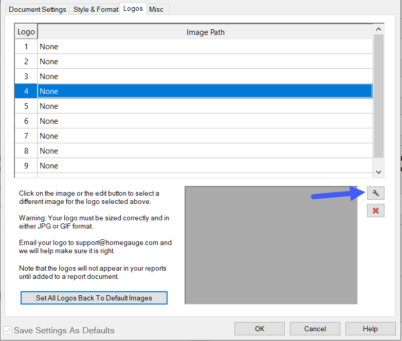 HomeGauge desktop report writer