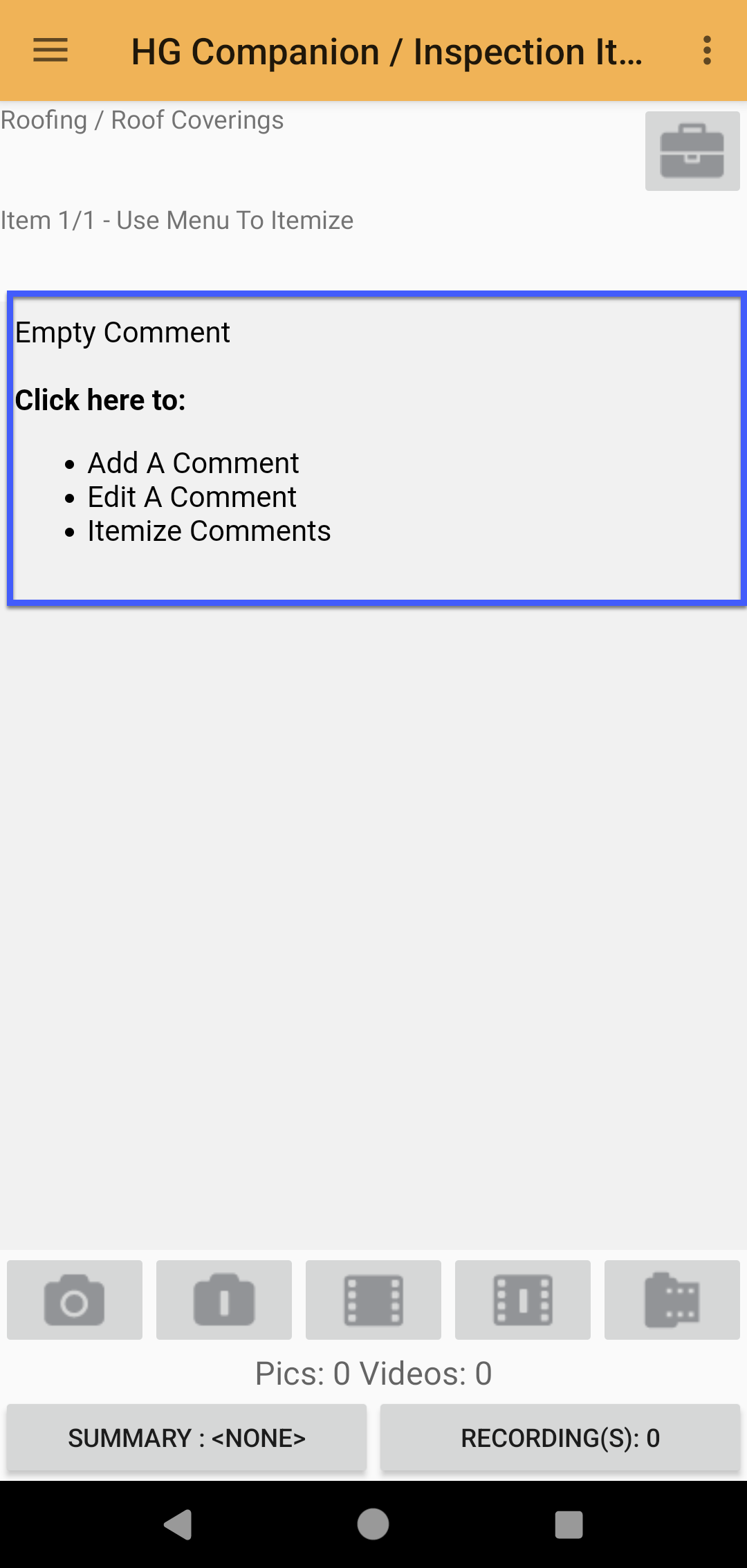 HomeGauge android companion app