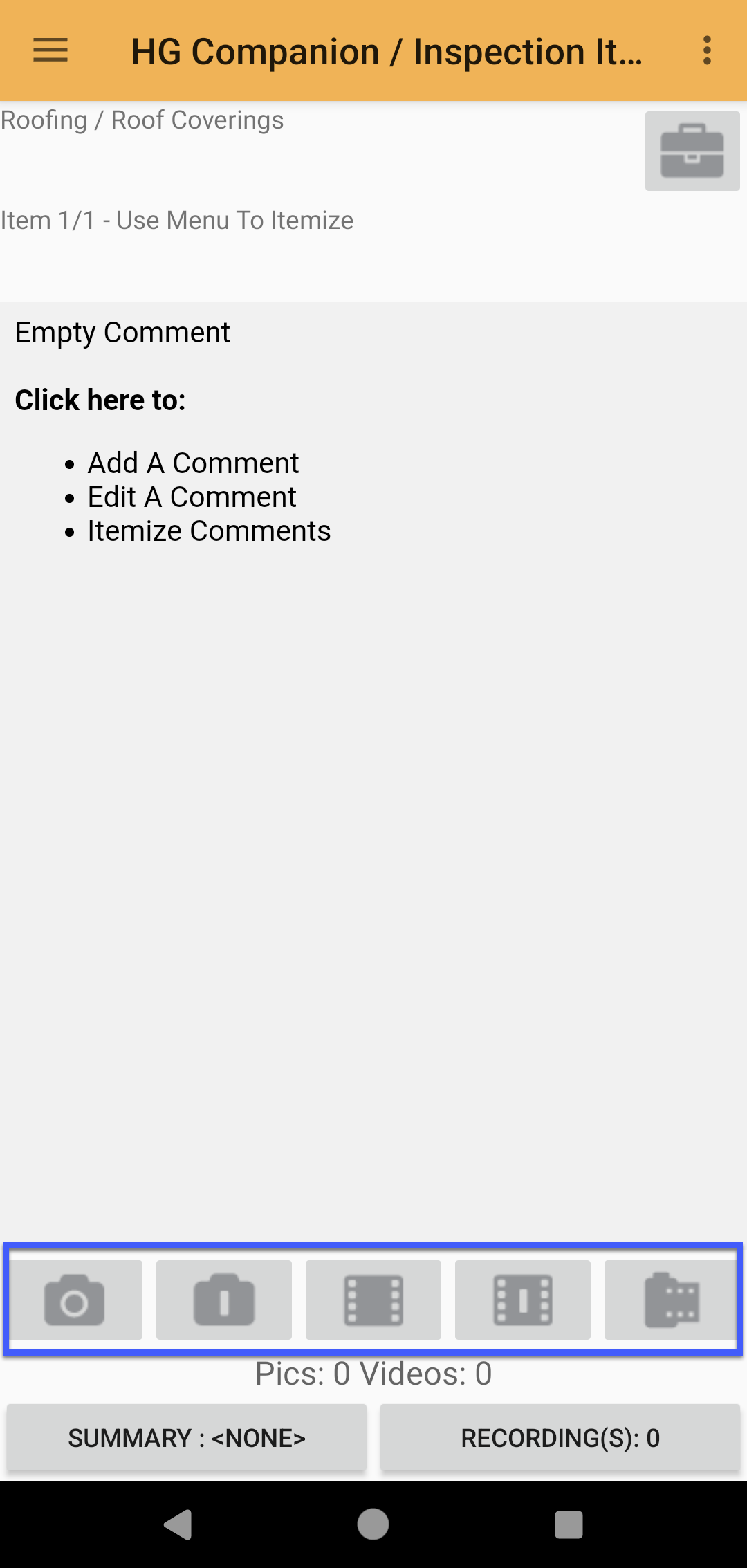 HomeGauge android companion app