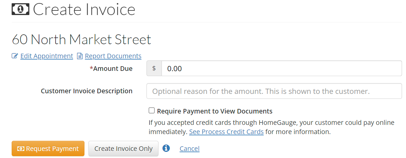 HomeGauge desktop report writer