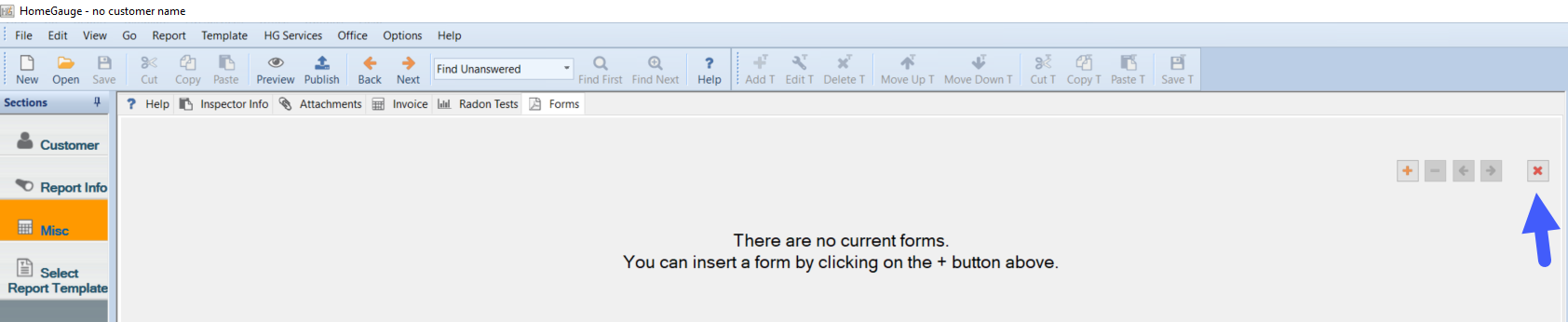 HomeGauge desktop report writer