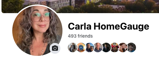 screenshot of facebook profile