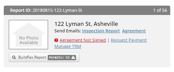 BuildFax Button All Reports