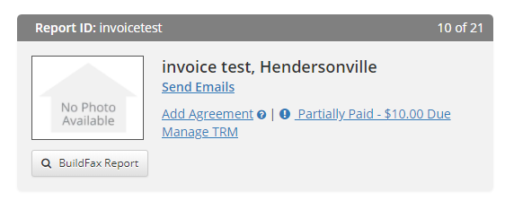 HomeGauge inspector dashboard report